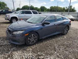 Salvage cars for sale at Columbus, OH auction: 2016 Honda Civic EX