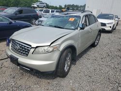 Infiniti fx35 salvage cars for sale: 2007 Infiniti FX35