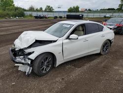 Salvage cars for sale from Copart Columbia Station, OH: 2017 Infiniti Q50 Premium