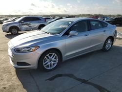 Salvage cars for sale at Grand Prairie, TX auction: 2016 Ford Fusion SE