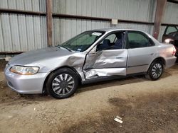 Salvage cars for sale from Copart Houston, TX: 1999 Honda Accord LX