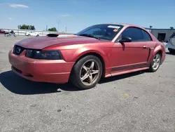 Salvage cars for sale at Dunn, NC auction: 2001 Ford Mustang GT