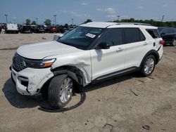 Salvage cars for sale from Copart Indianapolis, IN: 2020 Ford Explorer Limited