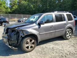 Salvage cars for sale from Copart Waldorf, MD: 2015 Honda Pilot EXL