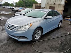 Salvage cars for sale at New Britain, CT auction: 2014 Hyundai Sonata GLS