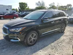 Flood-damaged cars for sale at auction: 2017 Infiniti QX60