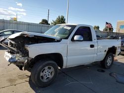 Salvage cars for sale at Littleton, CO auction: 2001 GMC New Sierra K1500