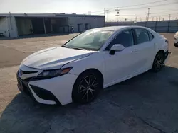 Salvage cars for sale at Sun Valley, CA auction: 2022 Toyota Camry SE