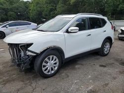 Salvage cars for sale at Austell, GA auction: 2016 Nissan Rogue S