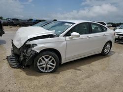 Salvage cars for sale at San Antonio, TX auction: 2013 Ford Fusion SE