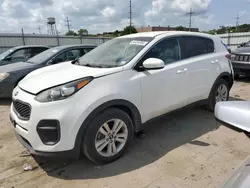 Salvage trucks for sale at Chicago Heights, IL auction: 2017 KIA Sportage LX