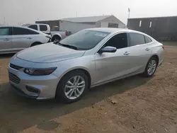 Chevrolet salvage cars for sale: 2018 Chevrolet Malibu LT