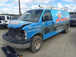 Salvage trucks for sale at Anchorage, AK auction: 2012 Chevrolet Express G2500