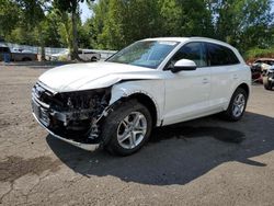 Salvage cars for sale at Portland, OR auction: 2018 Audi Q5 Premium