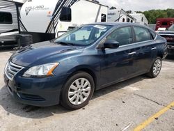 Salvage cars for sale at Sikeston, MO auction: 2013 Nissan Sentra S