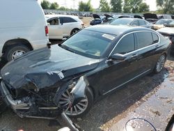 BMW 740 xi salvage cars for sale: 2017 BMW 740 XI