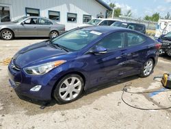 Salvage cars for sale at Pekin, IL auction: 2013 Hyundai Elantra GLS