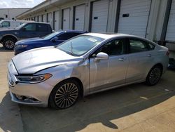 Salvage cars for sale at Louisville, KY auction: 2018 Ford Fusion TITANIUM/PLATINUM