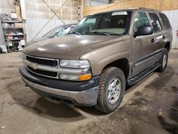 Salvage cars for sale from Copart Anchorage, AK: 2004 Chevrolet Tahoe K1500