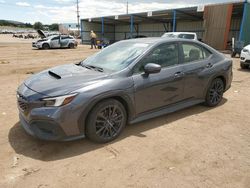 Salvage cars for sale at Colorado Springs, CO auction: 2022 Subaru WRX Limited