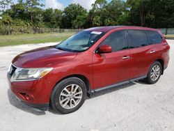 Vehiculos salvage en venta de Copart Fort Pierce, FL: 2014 Nissan Pathfinder S