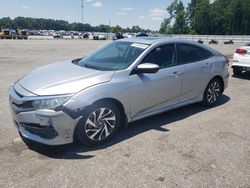 Honda salvage cars for sale: 2017 Honda Civic EX