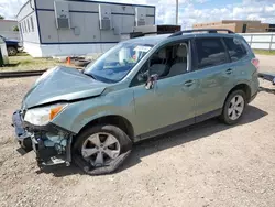 Salvage cars for sale from Copart Bismarck, ND: 2016 Subaru Forester 2.5I