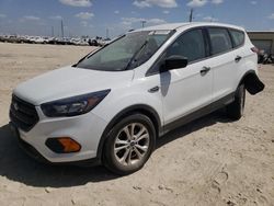 Salvage cars for sale at auction: 2019 Ford Escape S