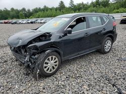 Salvage cars for sale at Windham, ME auction: 2017 Nissan Rogue SV