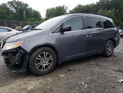 Honda salvage cars for sale: 2011 Honda Odyssey EXL