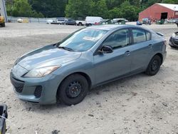 Salvage cars for sale at Mendon, MA auction: 2013 Mazda 3 I