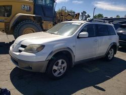 Mitsubishi Outlander salvage cars for sale: 2003 Mitsubishi Outlander XLS