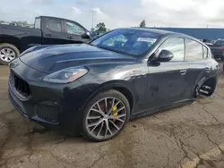 Salvage cars for sale at Woodhaven, MI auction: 2023 Maserati Grecale Modena