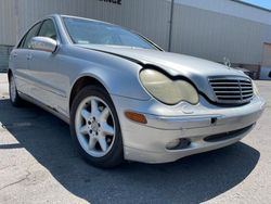 Salvage cars for sale at Oklahoma City, OK auction: 2003 Mercedes-Benz C 240