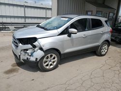 Ford salvage cars for sale: 2019 Ford Ecosport SE