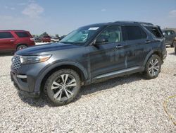 Salvage cars for sale at Casper, WY auction: 2020 Ford Explorer Platinum