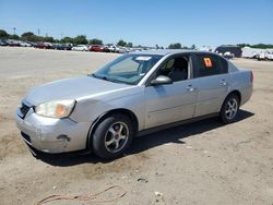 Chevrolet salvage cars for sale: 2007 Chevrolet Malibu LS