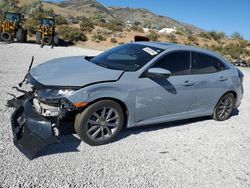 Salvage cars for sale at Reno, NV auction: 2021 Honda Civic EX