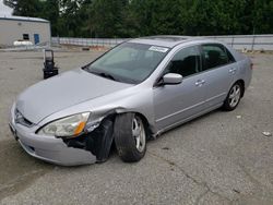 Honda salvage cars for sale: 2005 Honda Accord EX