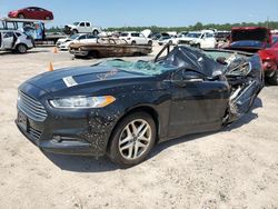 Salvage cars for sale at Houston, TX auction: 2016 Ford Fusion SE