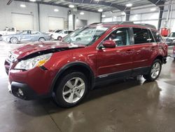 2014 Subaru Outback 2.5I Limited en venta en Ham Lake, MN