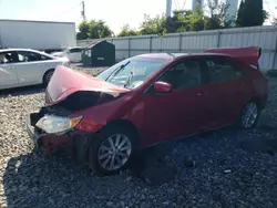 Salvage cars for sale at Windsor, NJ auction: 2012 Toyota Camry Base