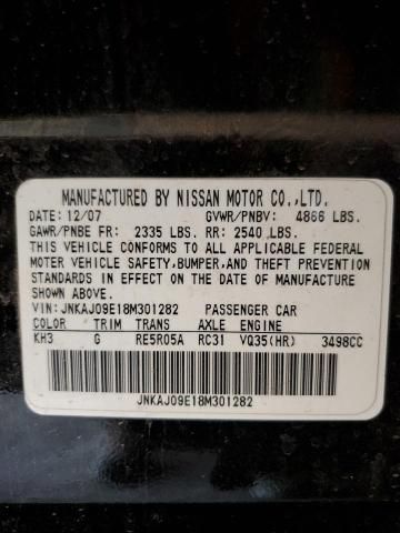 2008 Infiniti EX35 Base