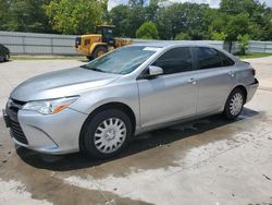 Salvage cars for sale at Savannah, GA auction: 2015 Toyota Camry LE