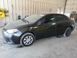 Salvage cars for sale from Copart Abilene, TX: 2016 Toyota Corolla L