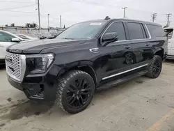 GMC salvage cars for sale: 2021 GMC Yukon XL K1500 SLT