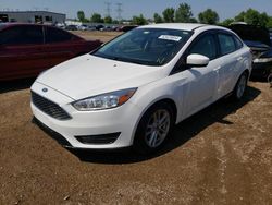 Salvage cars for sale at Elgin, IL auction: 2018 Ford Focus SE