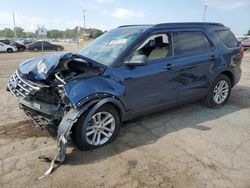 Salvage cars for sale at Woodhaven, MI auction: 2017 Ford Explorer