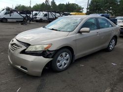 Toyota salvage cars for sale: 2009 Toyota Camry Base