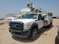 Salvage cars for sale from Copart Amarillo, TX: 2012 Ford F450 Super Duty